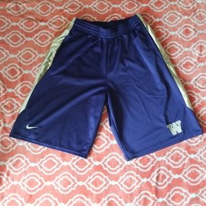 Nike Washington Huskies Basketball Shorts